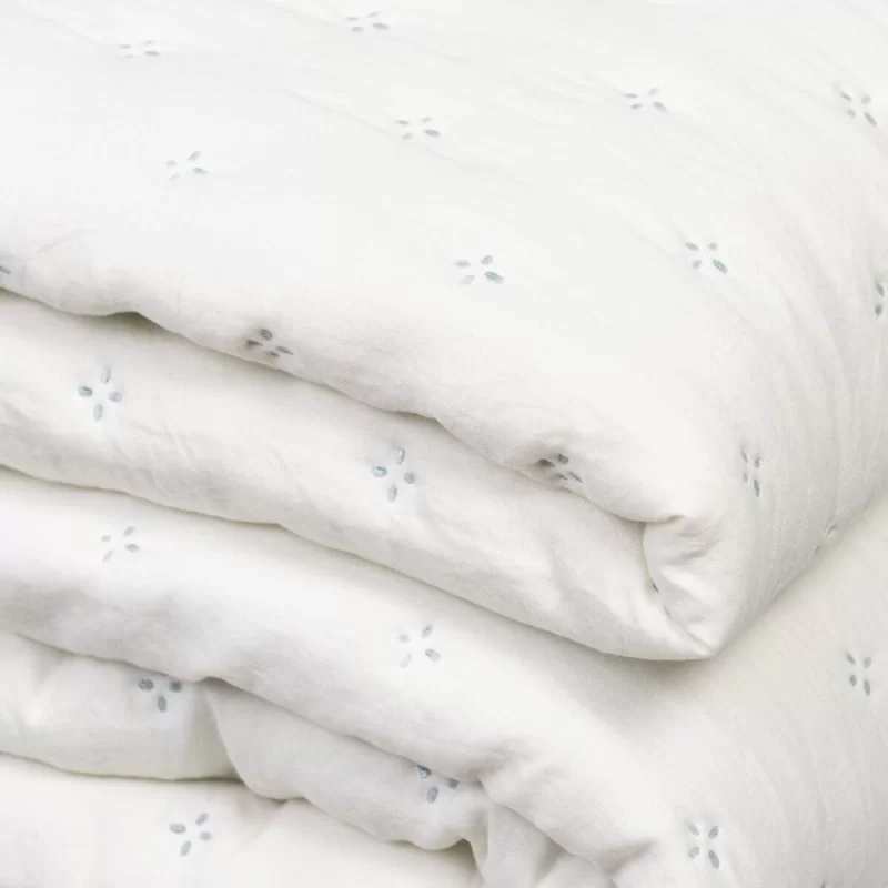 Bedspread (quilt) Blue Cream 180 x 260 cm