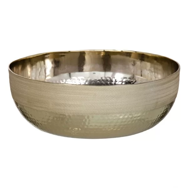 Centerpiece 31 x 31 x 11 cm Golden Aluminium