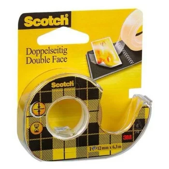 Double Sided Tape Scotch 12 mm x 6 m (6 Units) 2