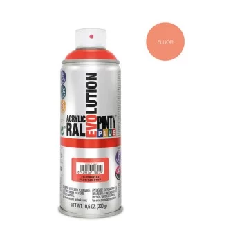 Spray paint Pintyplus Evolution F107 400 ml Fluorescent Red 2