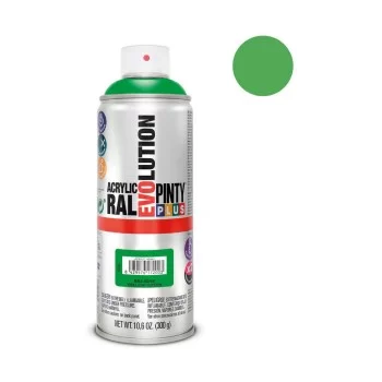 Spray paint Pintyplus Evolution RAL 6018 400 ml Yellow Green 2