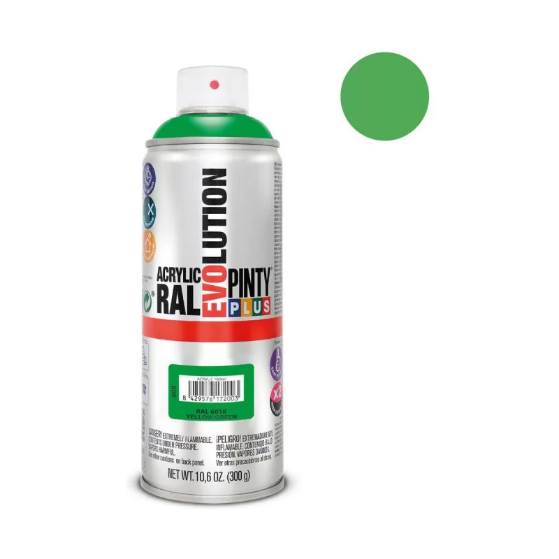 Spray paint Pintyplus Evolution RAL 6018 400 ml...