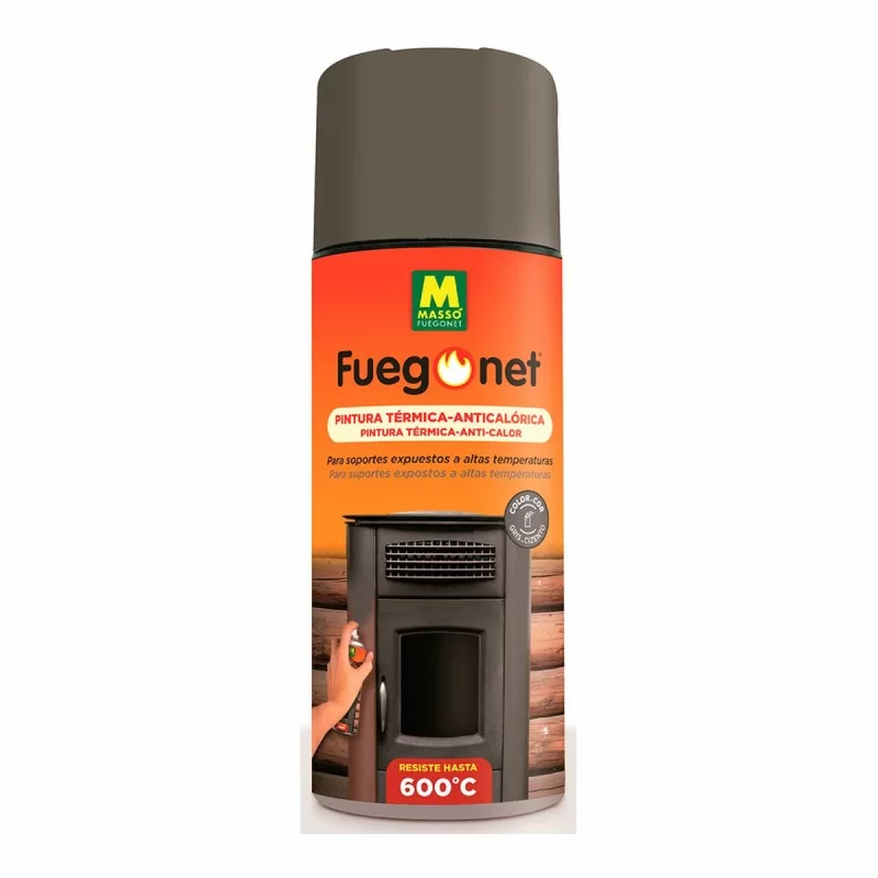 Anticaloric Paint Massó Fuegonet Spray Grey
