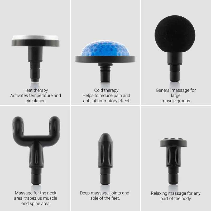 Hot and Cold Muscle Massager Gun Hokgun...