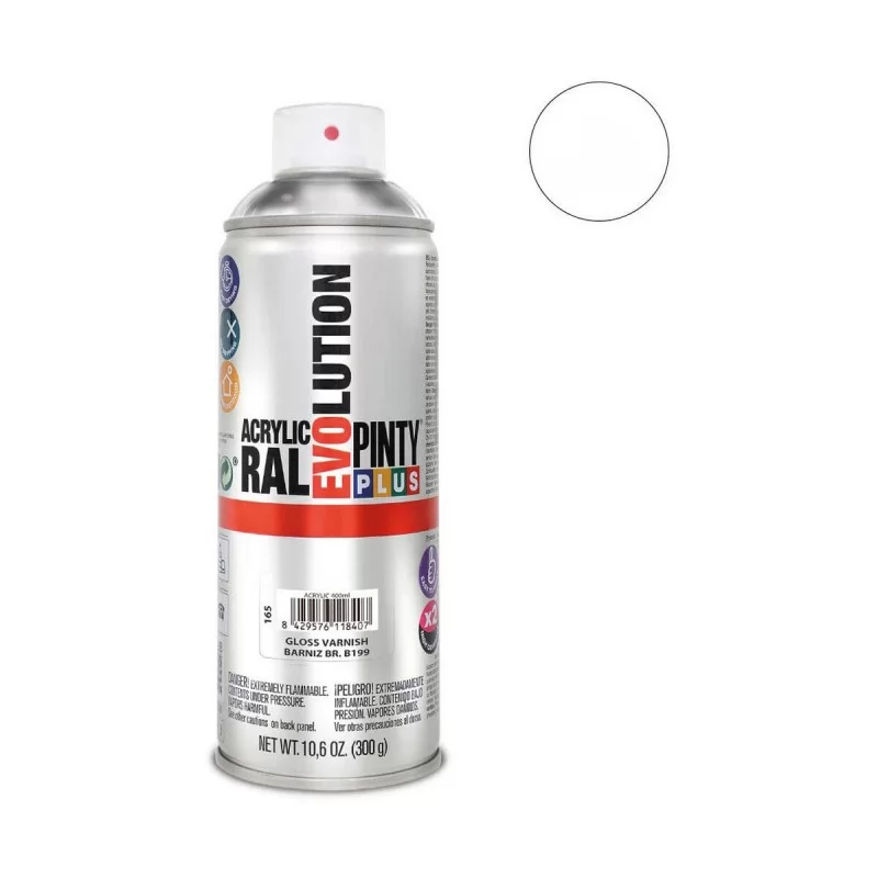 Varnish Spray Pintyplus Evolution B199 400 ml...