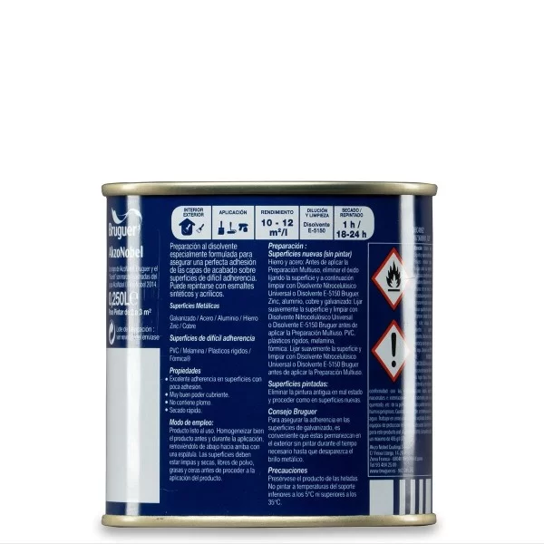 Surface preparation Bruguer 5355538 Multi-use Printing 250 ml White Matt