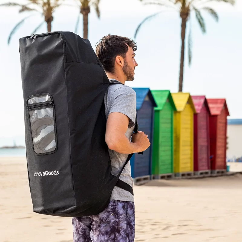 2-in-1 Inflatable Paddle Surf Board with Seat...