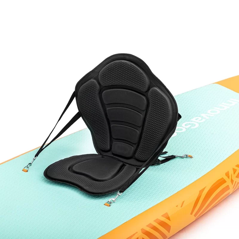 2-in-1 Inflatable Paddle Surf Board with Seat...