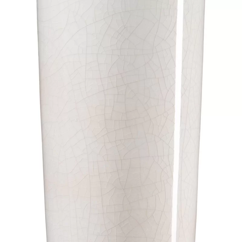 Vase 16,5 x 16,5 x 40,5 cm Ceramic Beige