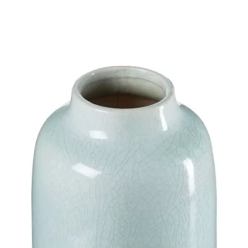 Vase 22,5 x 22,5 x 39,5 cm Ceramic Turquoise 2