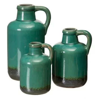 Vase 15,5 x 15,5 x 30 cm Ceramic Dark blue 2