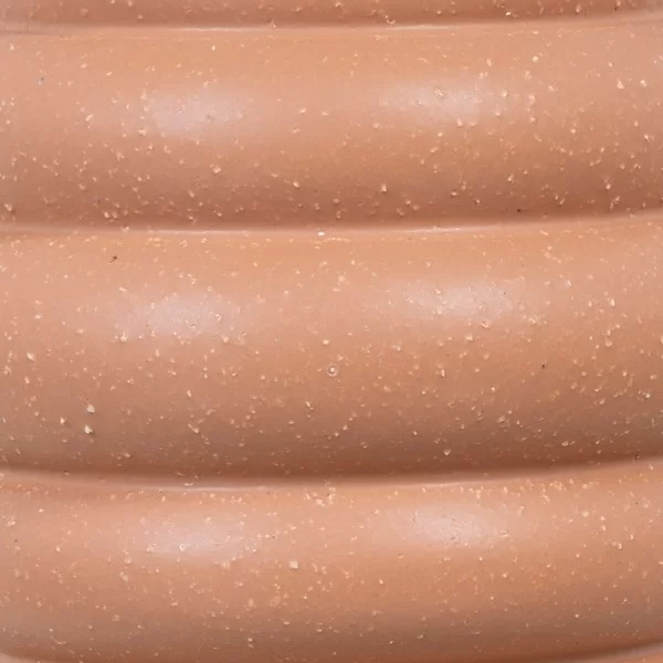 Vase 18,5 x 18,5 x 20 cm Ceramic Orange