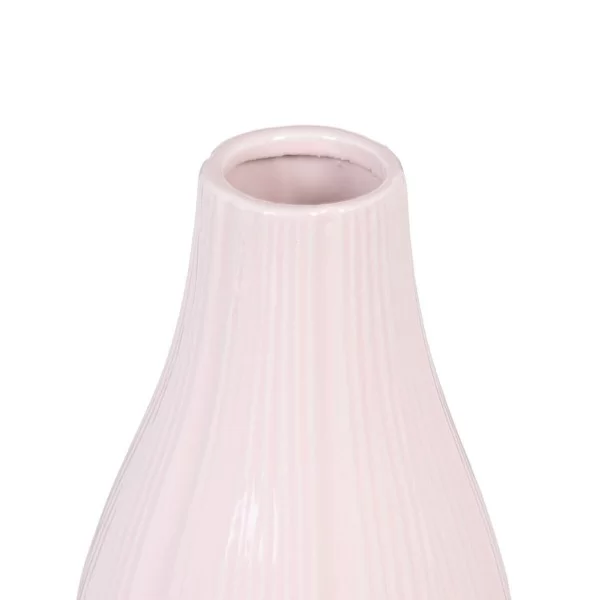 Vase 13 x 13 x 25,5 cm Ceramic Pink