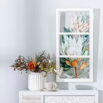 Canvas Flowers 32 x 1,8 x 64 cm 2