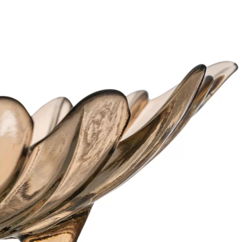 Centerpiece 35 x 19,5 x 11 cm recycled glass...