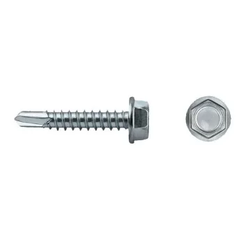 Box of screws CELO 7504k 6,3 x 50 mm Hexagonal Galvanised...