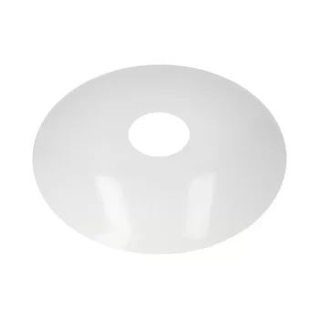 Lamp Shade EDM 32507 Replacement White Plastic