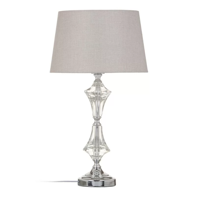 Desk lamp Silver Crystal 60 W 220 V 240 V 220-240 V 32 x 32 x 57 cm