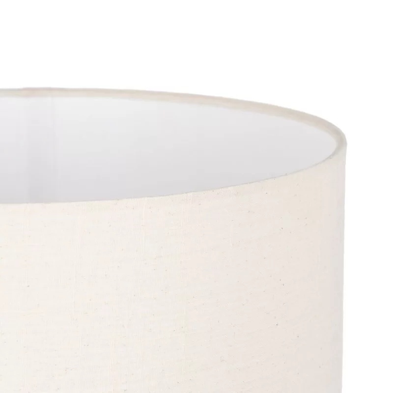 Desk lamp White Golden Cotton Metal Crystal...