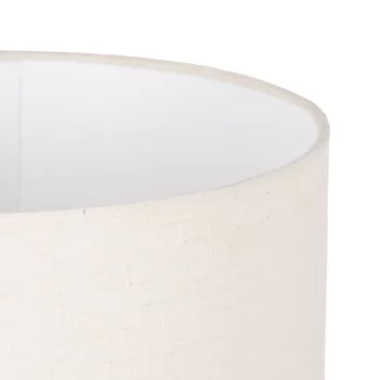 Desk lamp White Golden Cotton Metal Crystal Brass Iron 40... 2