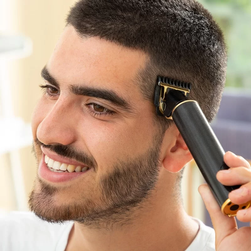 Professional Rechargeable Hair Clipper with...