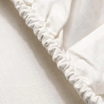 Fitted sheet La Maison Beige 180 x 200 cm 2