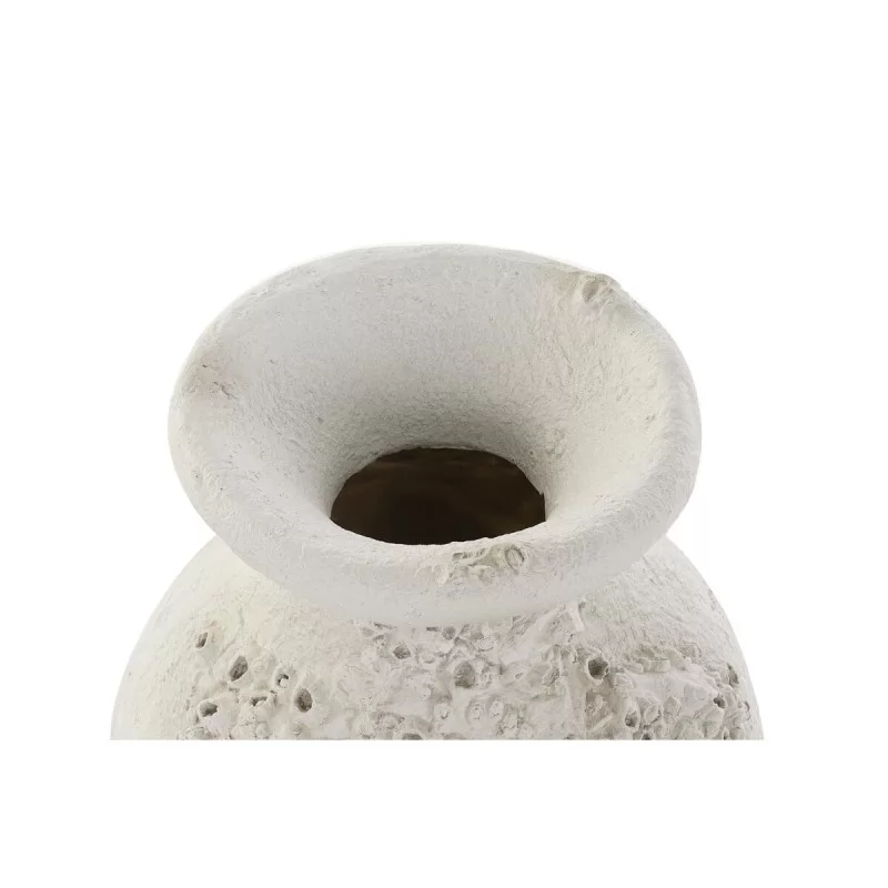 Vase DKD Home Decor White Resin Coral...