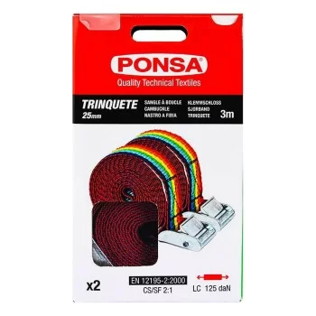 Ratchet Ponsa 027,048,025,920 Multicolour 25 mm x 3 m 2... 2
