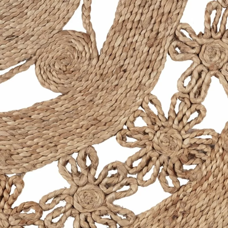 Carpet Natural Jute 120 x 120 cm