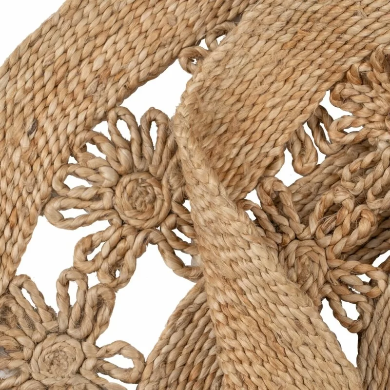 Carpet Natural Jute 120 x 120 cm