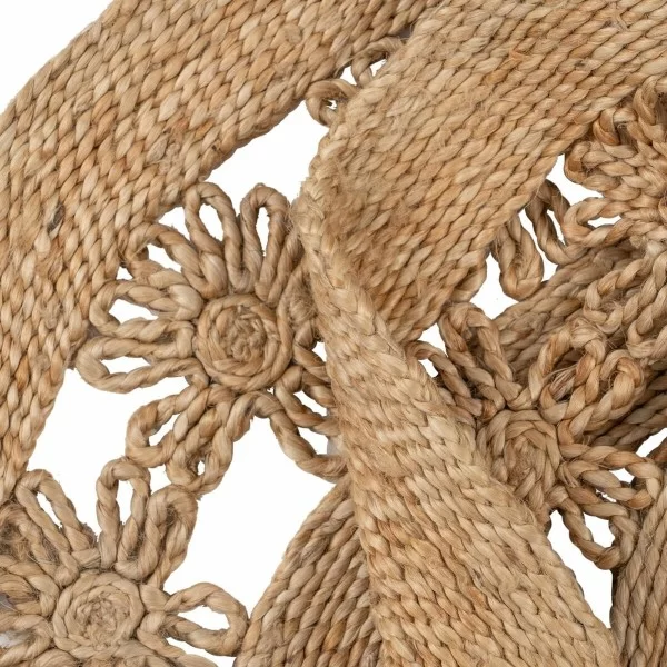 Carpet Natural Jute 120 x 120 cm