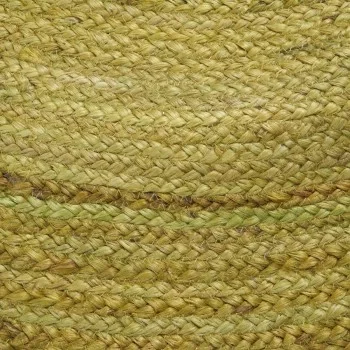 Carpet Green Jute 120 x 120 cm 2