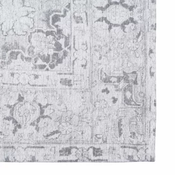 Carpet Grey Cotton 160 x 230 cm 2