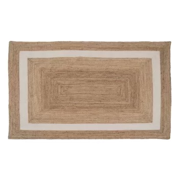 Carpet White Natural 290 x 200 cm