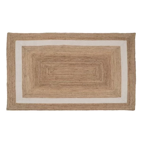 Carpet White Natural 290 x 200 cm