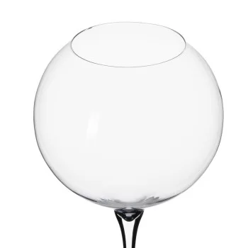 Candle Holder 28 x 13 x 60 cm Crystal Transparent 2