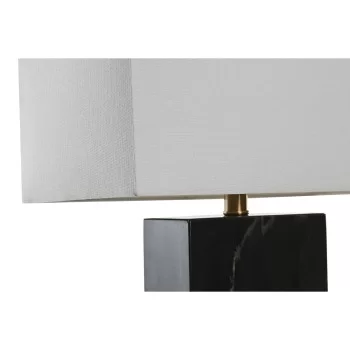 Desk lamp DKD Home Decor White Black Golden Metal 60 W... 2