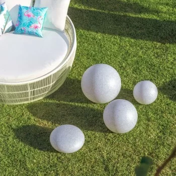 Lamp Sphere 50 x 50 x 50 cm Stone ABS 2