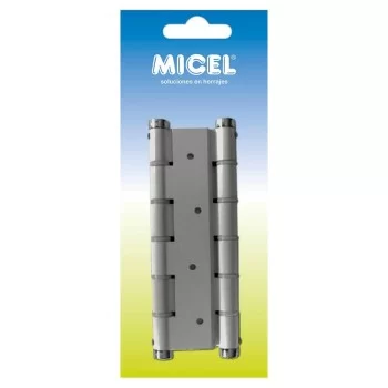Hinge Micel BS10 M57004 Double action 180 x 33 mm Silver... 2