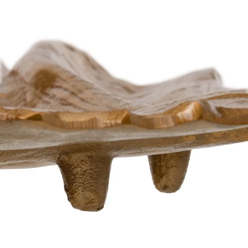 Centerpiece 66 x 38 x 6 cm Golden Aluminium