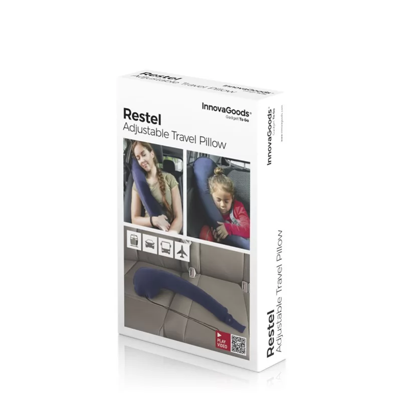 Adjustable Travel Pillow with Seat Attachment...