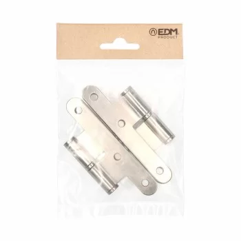 Hinge EDM PN07 100 x 58 mm Left Stainless steel