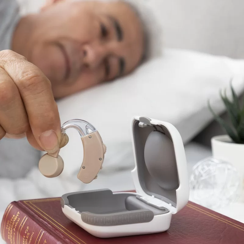 BTE Hearing Amplifier with Accessories Welzy...