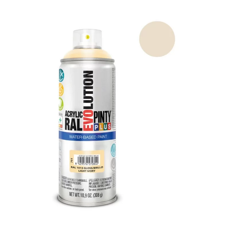 Spray paint Pintyplus Evolution RAL 1015 400 ml...