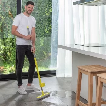 2-in-1 Dust Mop-Floor Mop with Self-wringing Sponge... 2