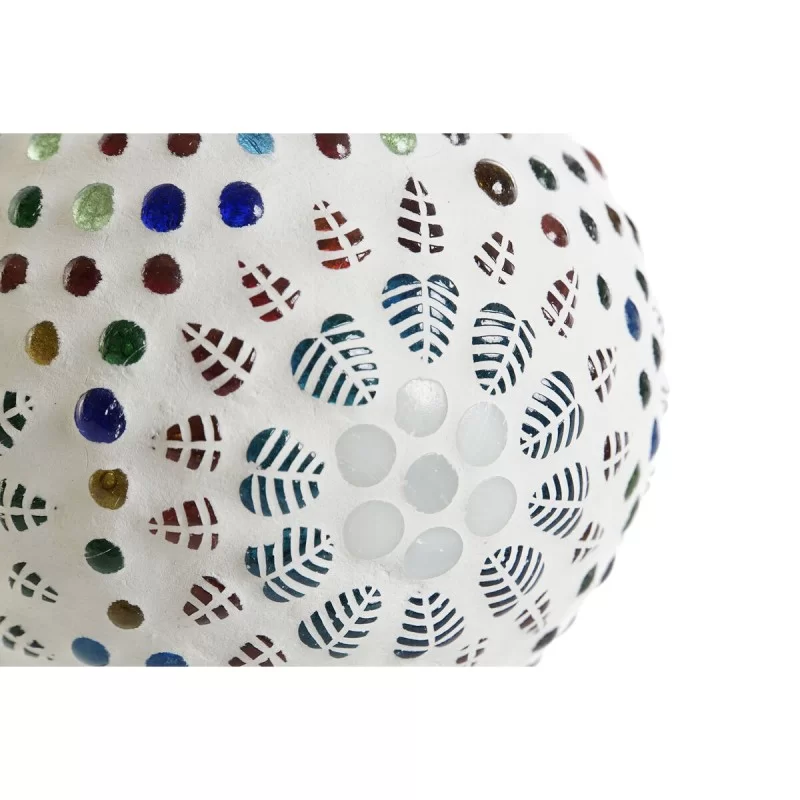 Candleholder DKD Home Decor White Multicolour...