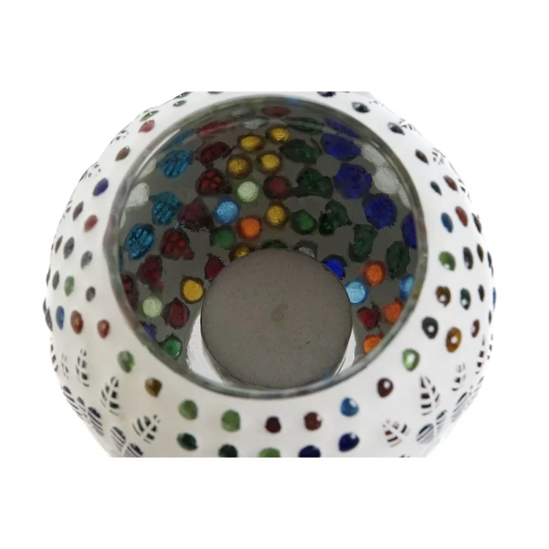 Candleholder DKD Home Decor White Multicolour...