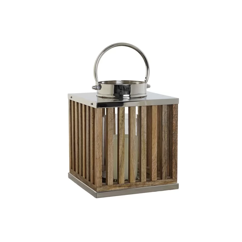 Candleholder DKD Home Decor Brown Natural...