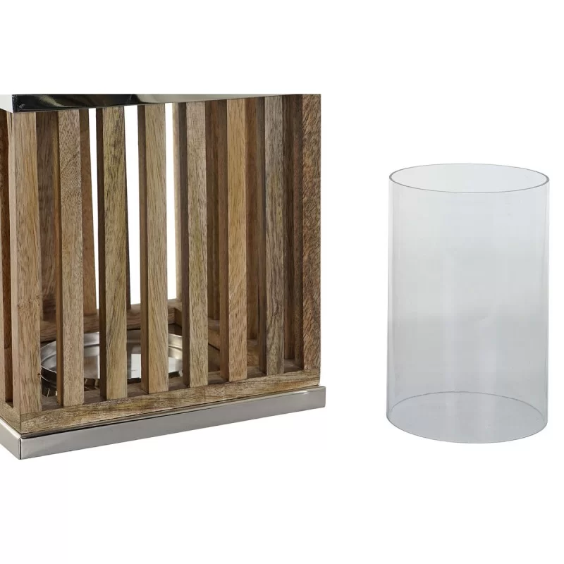 Candleholder DKD Home Decor Brown Natural...