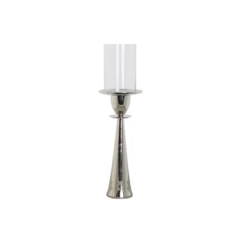 Candleholder DKD Home Decor Silver Aluminium Crystal 14 x...